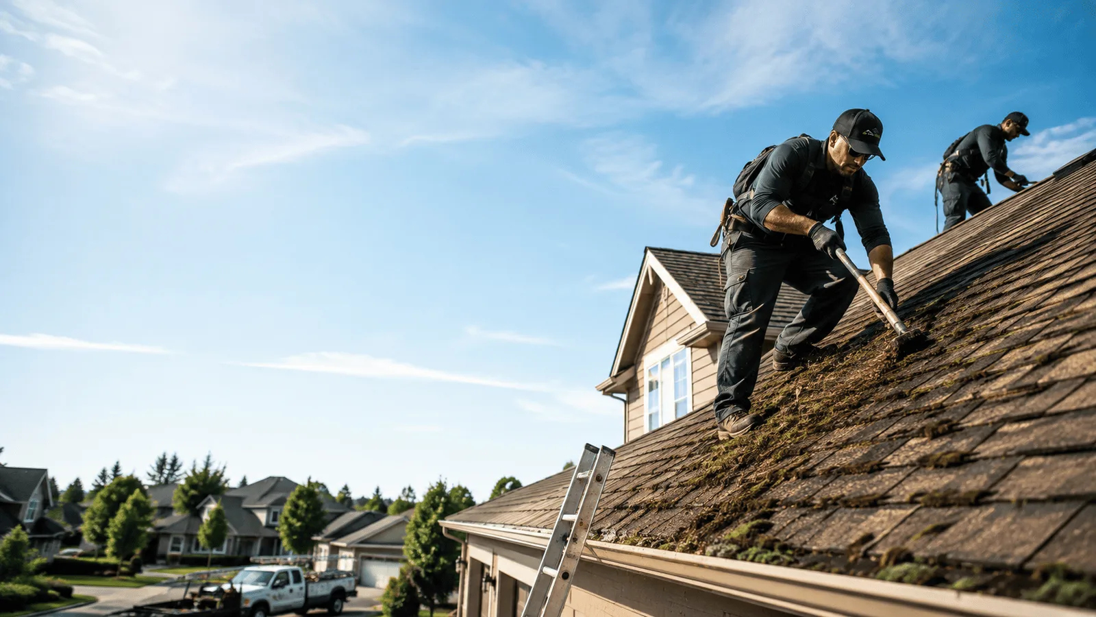 Roof Moss Removal in Vantage, WA near me
